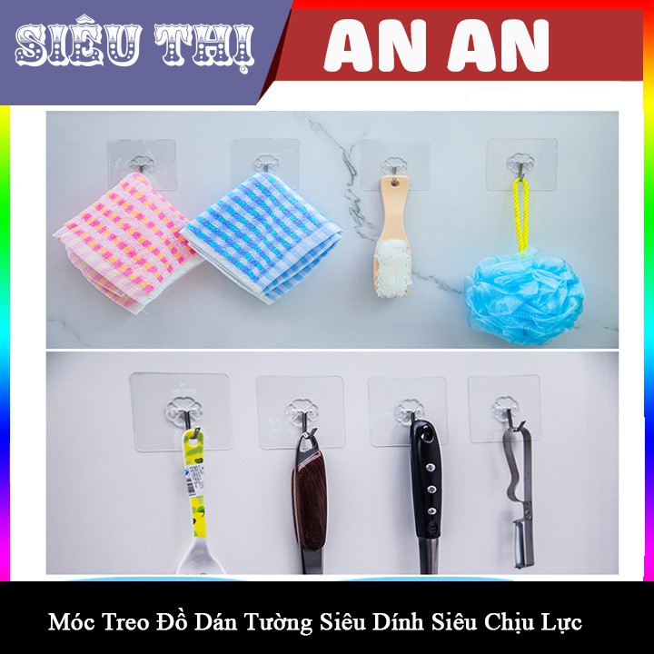 Móc Treo Đồ Dán Tường Siêu Dính Siêu Chịu Lực
