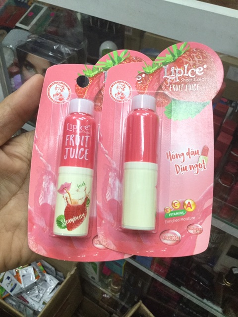 Son dưỡng môi tính chất trái cây Lipice siêu hot