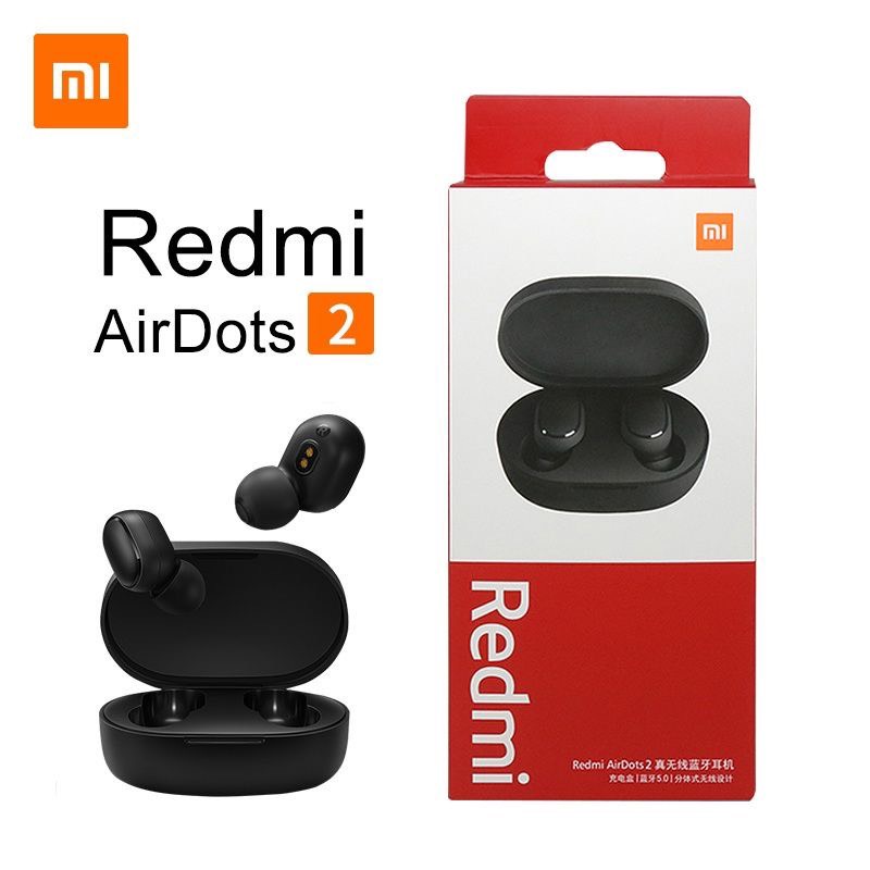 Tai Nghe Bluetooth 5.0 AirDots Redmi 2, chất âm ấm, Bass-treble rõ ràng ver 2022
