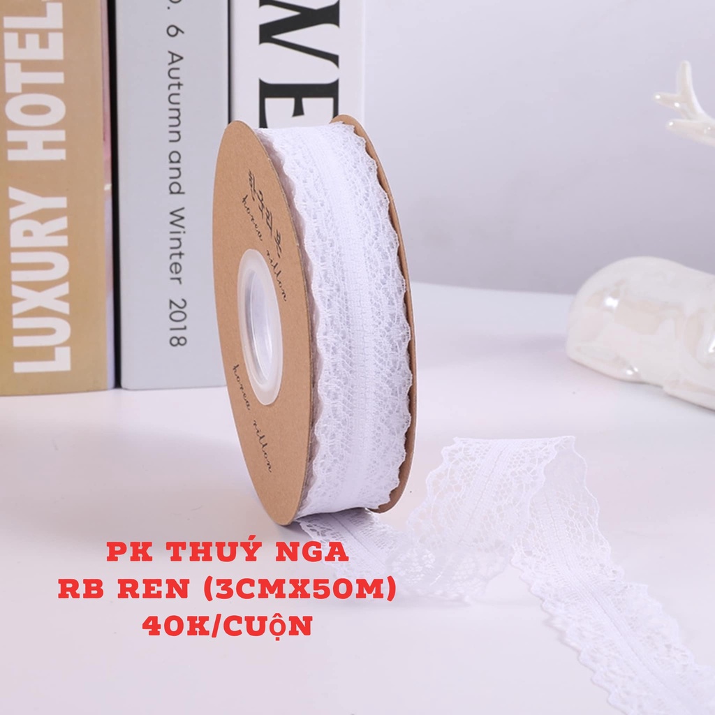 RUYBANG REN (3CMX25M) TRANG TRÍ BÁNH KEM