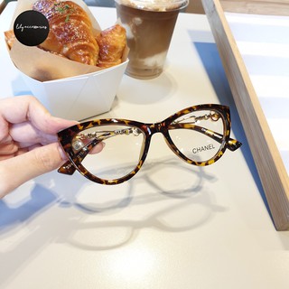 [🚛Freeship] Cắt kính mắt cận-loạn [Gọng kính cận Hàn Quốc] Gọng kính cận mắt mèo 3386 AC