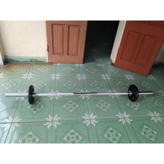 Thanh đòn tạ 1m8 phi 50 hàng nhập khẩu 11kg5