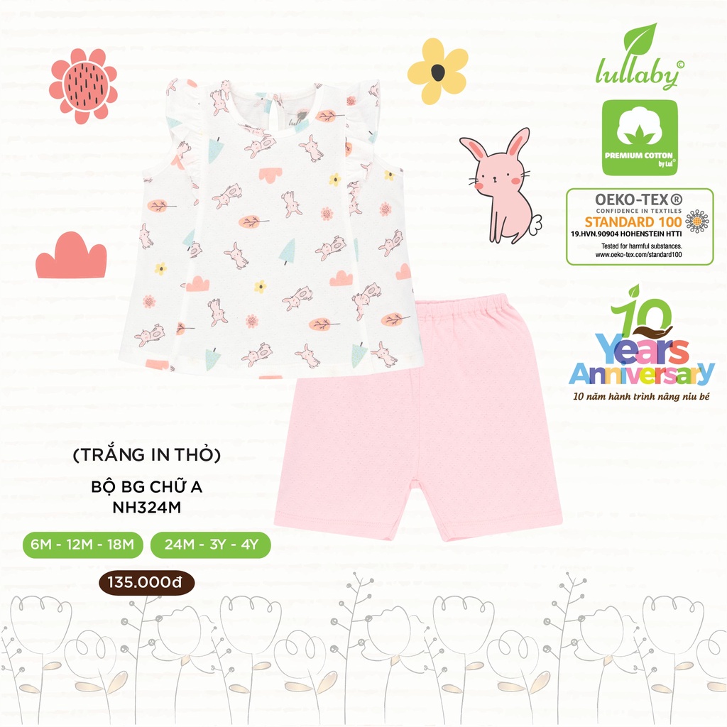 (LULLABY BST 2022) Bộ BG chữ A