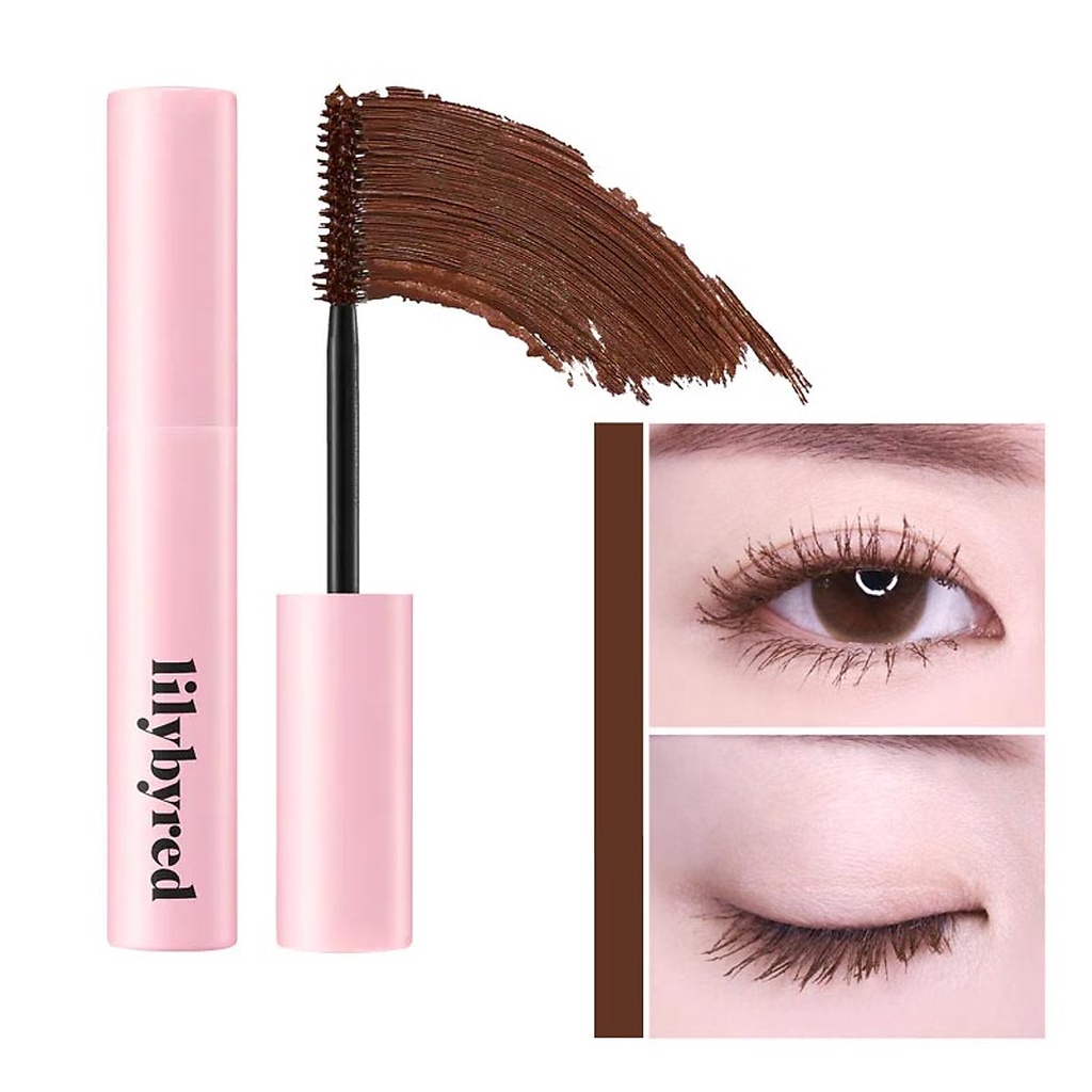 Mascara Lâu Trôi Lilybyred am9 to pm9 Survival Mascara 01 Nâu Choco - 05 Đen