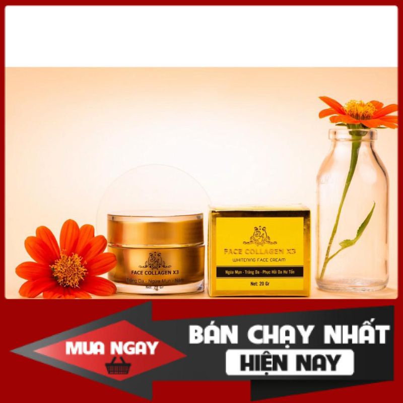 ( Chính Hãng) Kem FACE COLLAGEN X3 - 20g