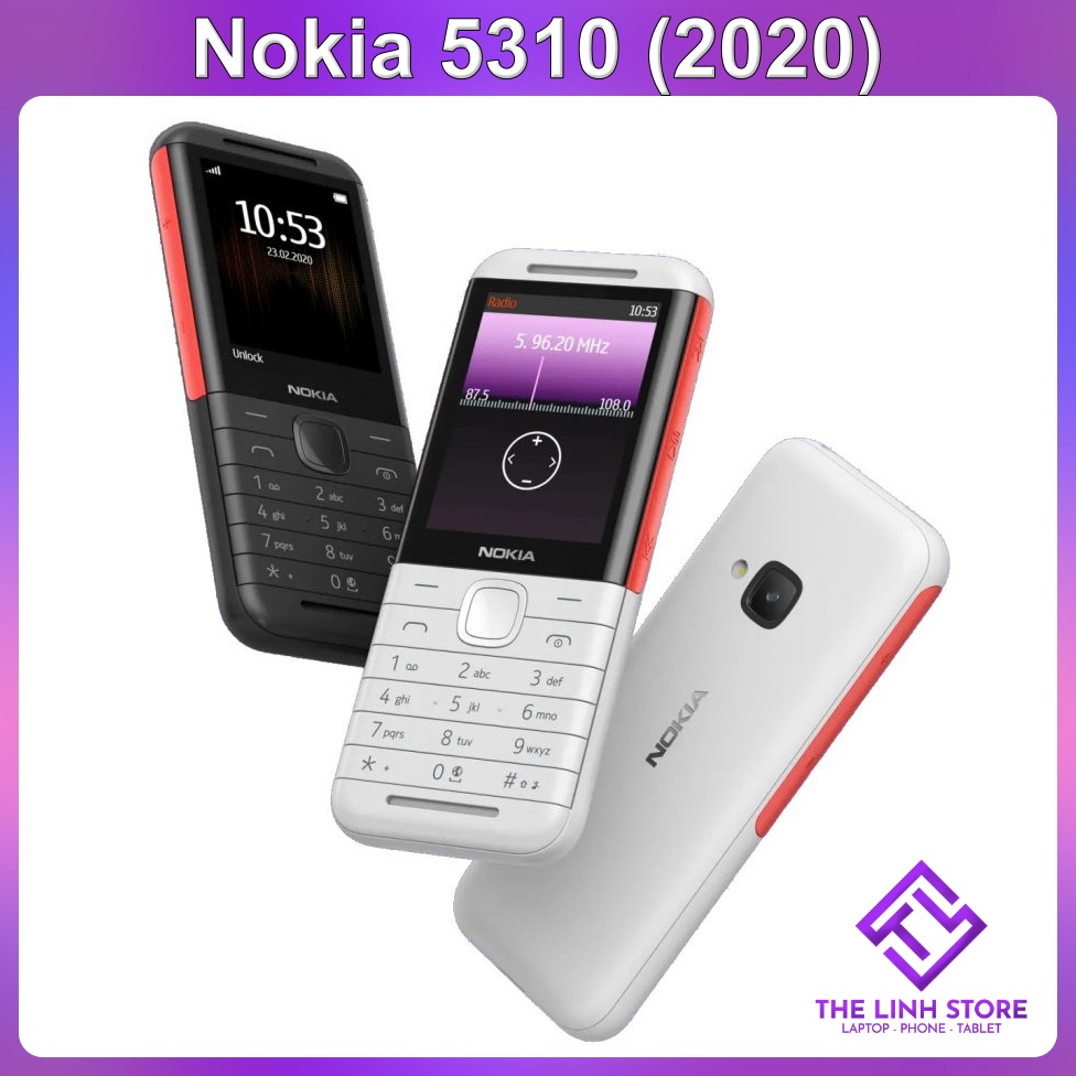 Điện thoại Nokia 5310 2020 XpressMusic - 2 SIM Loa kép