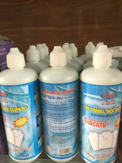 CHAI TẨY MỐC QUẦN ÁO TRACATU LOẠI 500ML