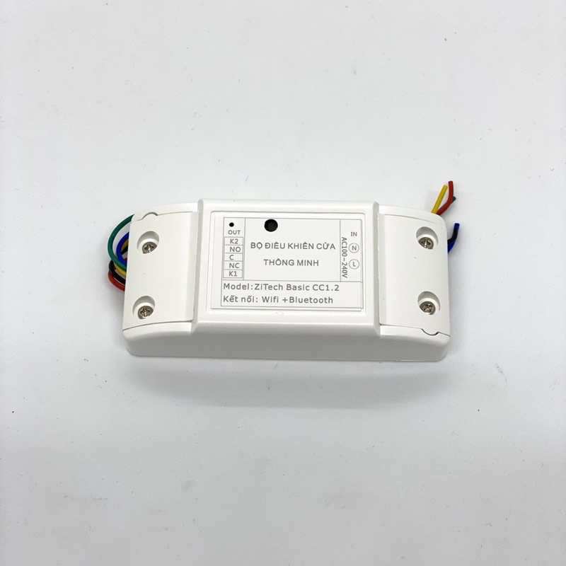 Điều khiển cửa cuốn, cổng tự động Zitech Basic phần mềm Tuya/ Smartlife