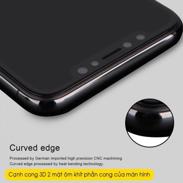 Cường Lực KINGKONG Full Màn, Full mã Iphone Chống Nhìn Trộm - Chính Hãng
