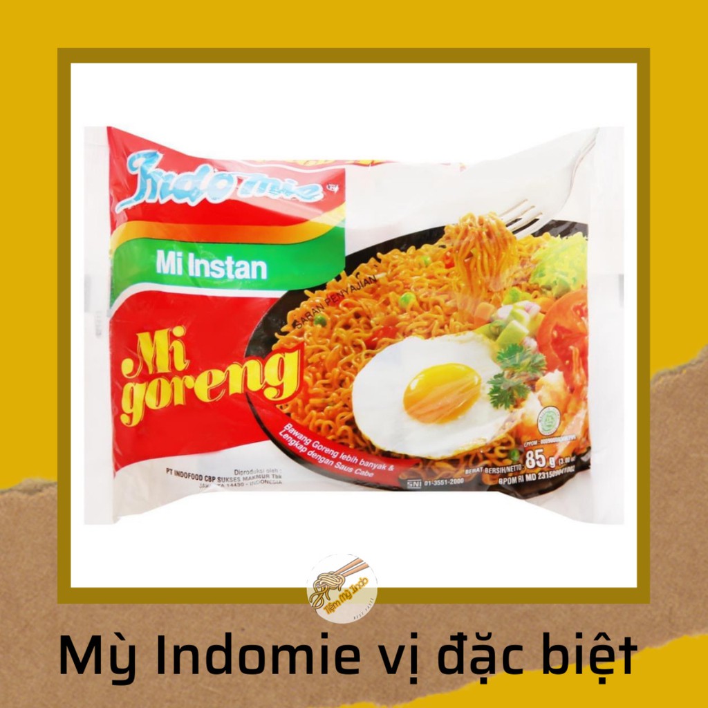 [Siêu ngon] Combo 10 gói Mì Trộn Indomie/ Mì Xào Khô Goreng cực hấp dẫn đủ vị | BigBuy360 - bigbuy360.vn