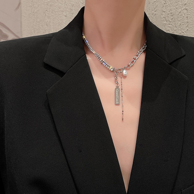 Dây Chuyền Vòng Cổ Hàn Quốc Cá Tính Cho Phái Nữ Dự Tiệc Đi Chơi Mainia Shop