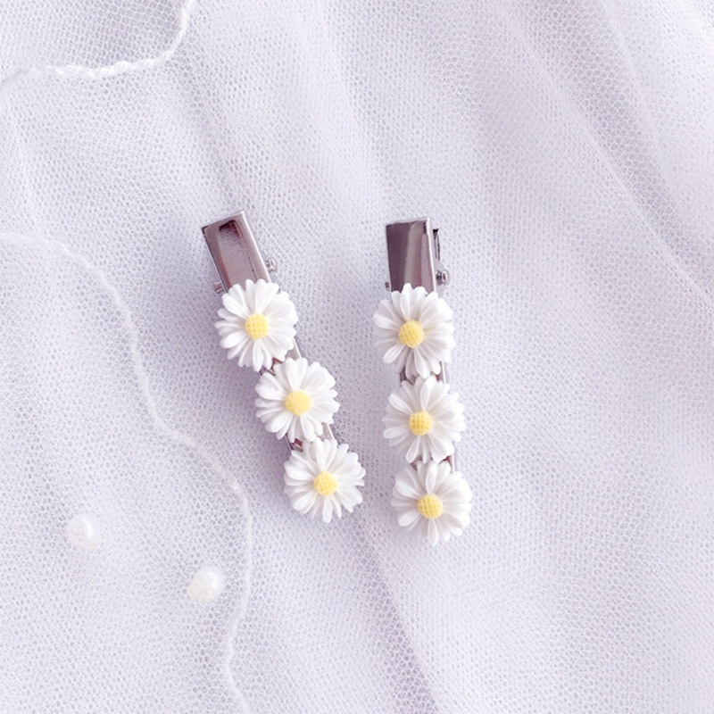 Kẹp Tóc Hình Nơ / Bông Hoa Bằng Hợp Kim Xinh Xắn Cho Bé Gái