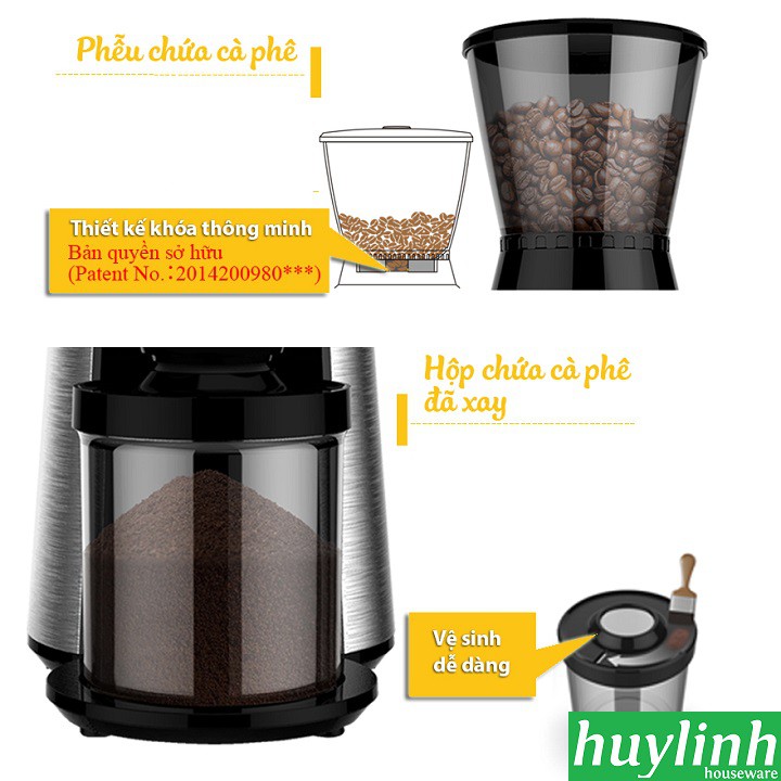  Máy xay cà phê chuyên nghiệp Kahchan CG9129 - 150W
