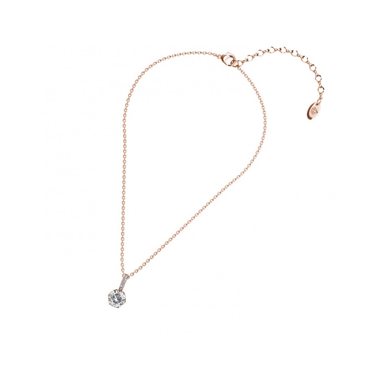 DÂY CHUYỀN SWAROVSKI 925 STERLING SILVER WITH ROSE GOLD PLATED 1103D