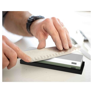 Đá Mài Dao 2 Mặt Grit 3000 / 8000