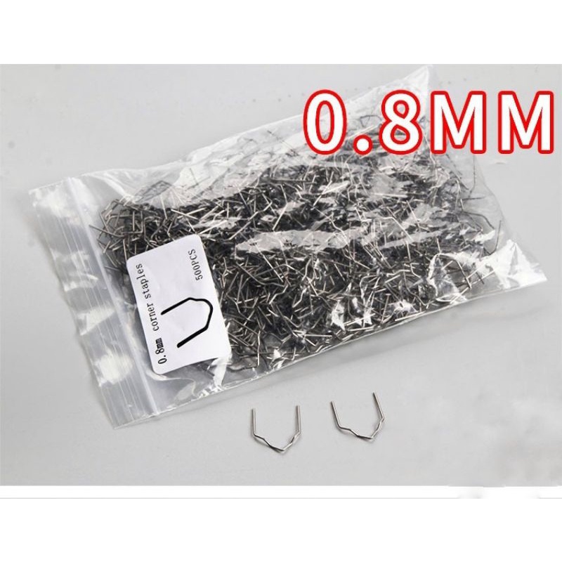 Túi 500 ghim hàn thân vỏ nhựa ô tô, xe máy 4 mẫu lựa chọn