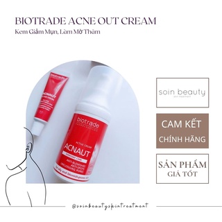 Kem giảm mụn, mờ thâm biotrade acne out cream - 5g