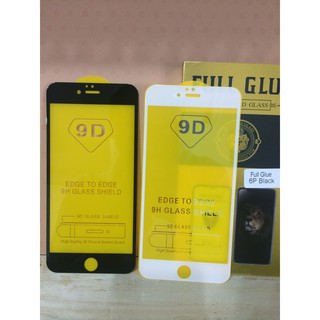 KÍNH CƯỜNG LỰC FULL MÀN 9D IPHONE 6  PLUS
