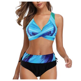 Đồ Bơi Mảnh Hoạ Tiết In Có Size Lớn