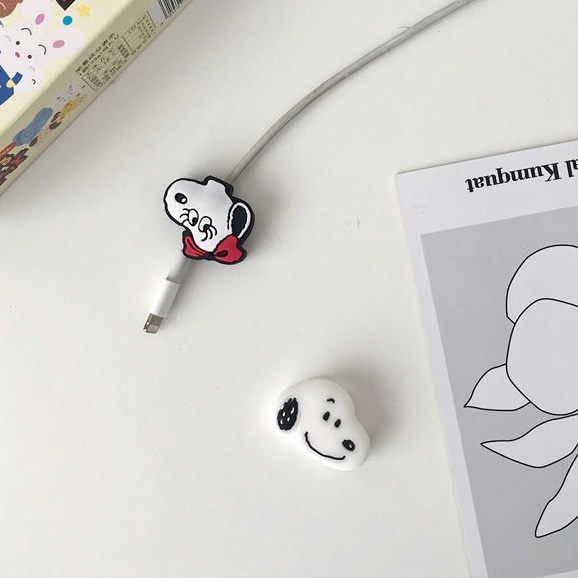 Phụ kiện bảo vệ đầu dây cáp sạc hình hoạt hình dễ thương