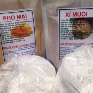 Combo xi muội 1 kg ,pho mai ,1 kg , bột gà rán 2 kg