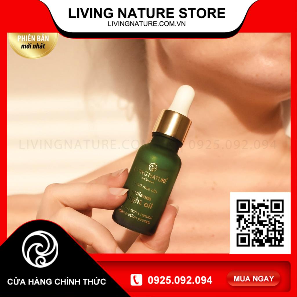 [Official Store] Dầu dưỡng da Living Nature Radiance Night Oil 18ml (bản cập nhật) | BigBuy360 - bigbuy360.vn