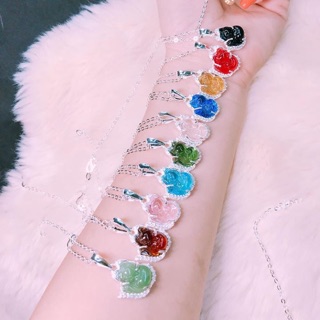Dây chuyền mặt hồ ly bạc