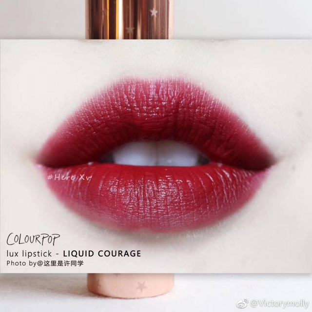 Son colourpop màu Liquid Courage ( có sẵn đủ bill)