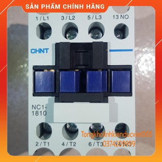 . Khởi động từ 3 pha CHINT NC1-1810 /220 v chính hãng [Shop Uy Tín]