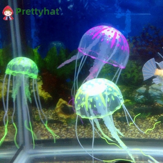 Sứa Silicon Phát Quang Trang Trí Bể Cá Cảnh