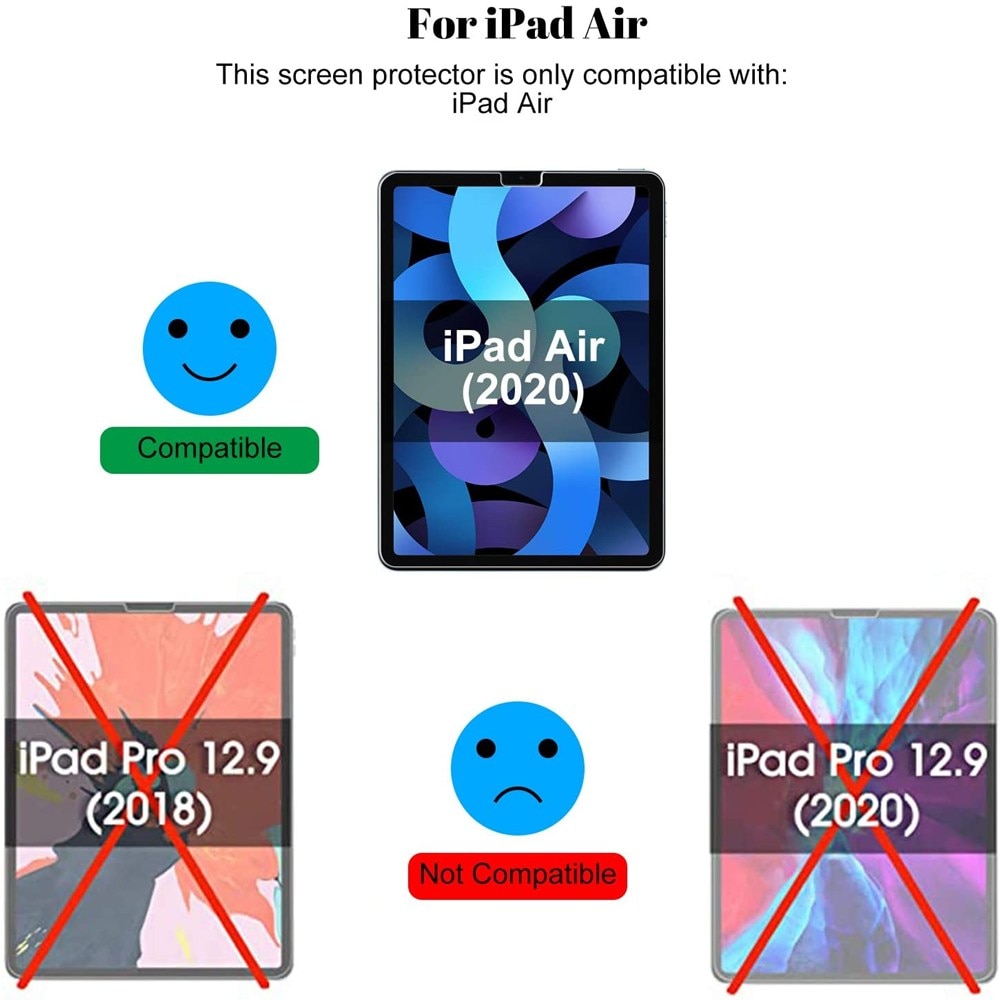 Kính cường lực 9H chống trầy và in vân tay cho iPad Air 4 10.9 Inch 2020