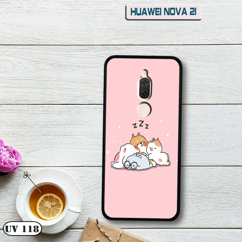 Ốp lưng điện thoại Huawei Nova 2i - lưng nhám viền dẻo