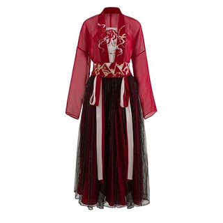 Hán phục bỉ ngạn đỏ