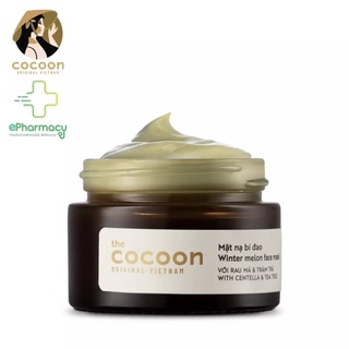 Mặt nạ cocoon bí đao giảm dầu giảm mụn cấp ẩm & sáng da