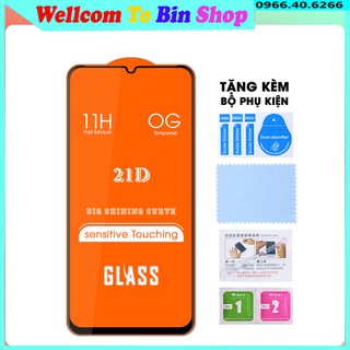 Kính cường Lực Full màn 21D cho tất cả các dòng iphone