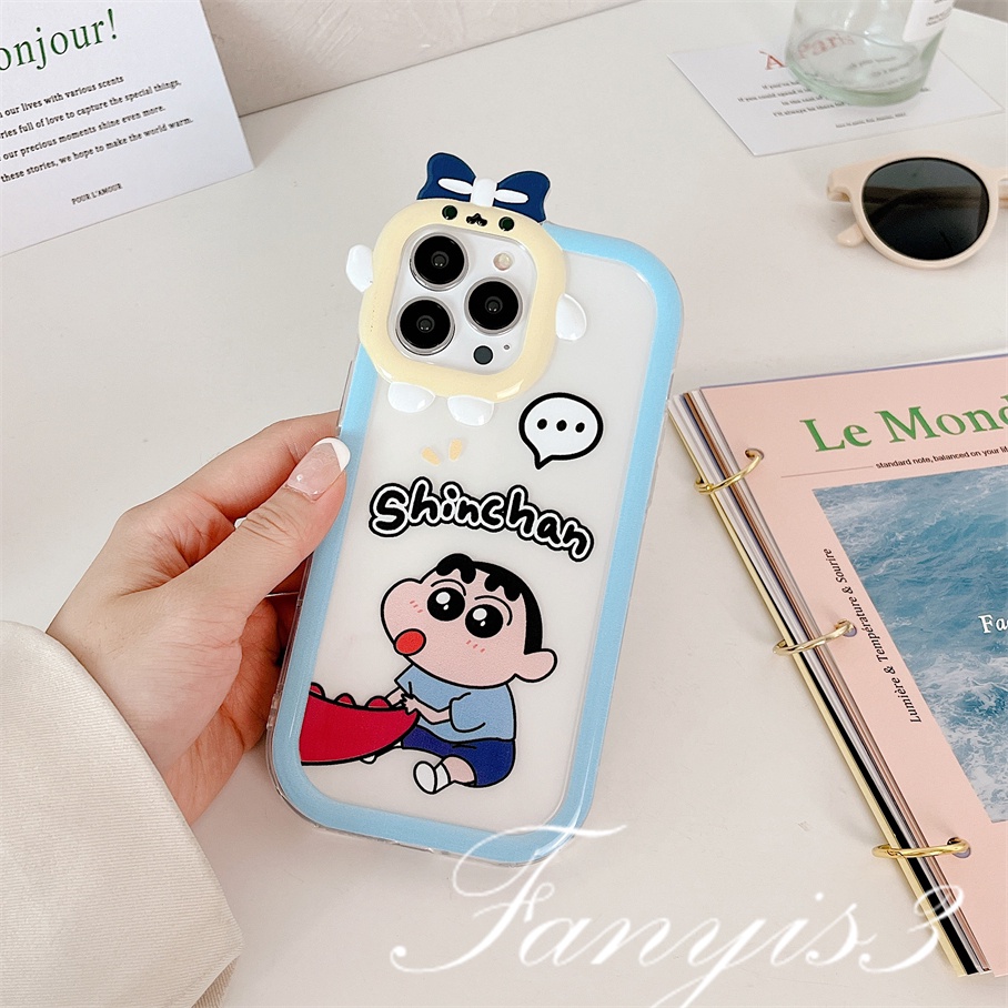 Ốp Điện Thoại Mềm Trong Suốt Họa Tiết Cậu Bé Bút Chì Cho iPhone 14 13 12 11 Pro Max X XR Xs Max 8 7 6 6s Plus SE 2020