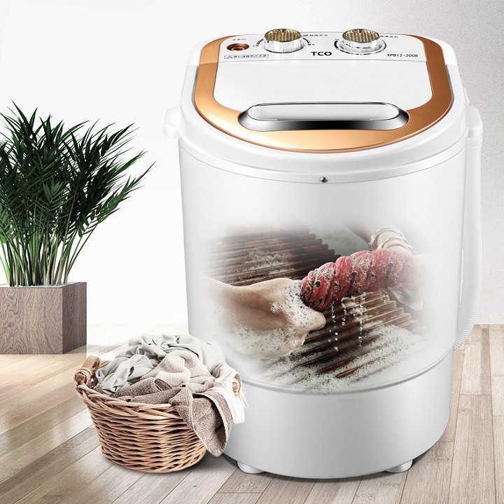 TE0007 Máy giặt mini 2,2kg có tia UV diệt khuẩn - Máy giặt mini gia đình -Máy giặt
