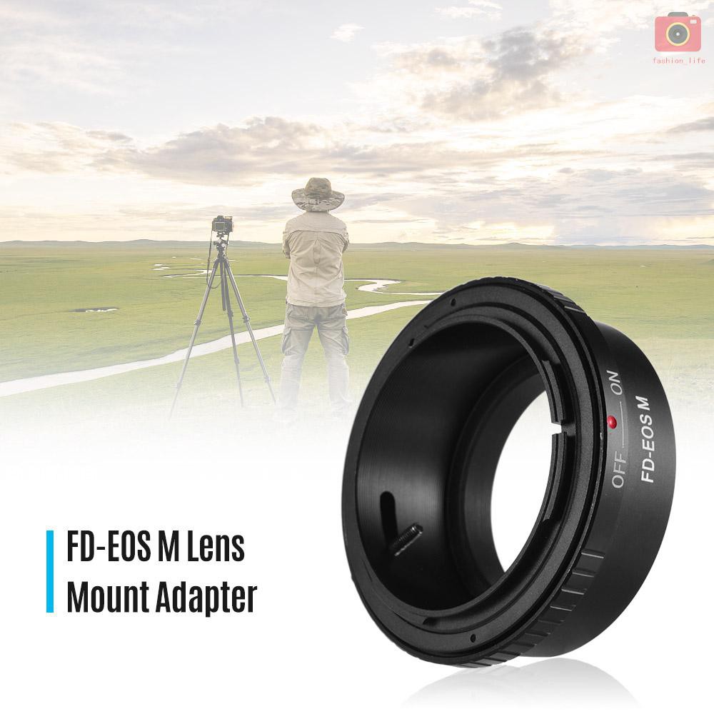 Ngàm Chuyển Đổi Ống Kính Fd-Eos M Sang Canon Eos M Series M2 M3 M5 M6 M10 M50