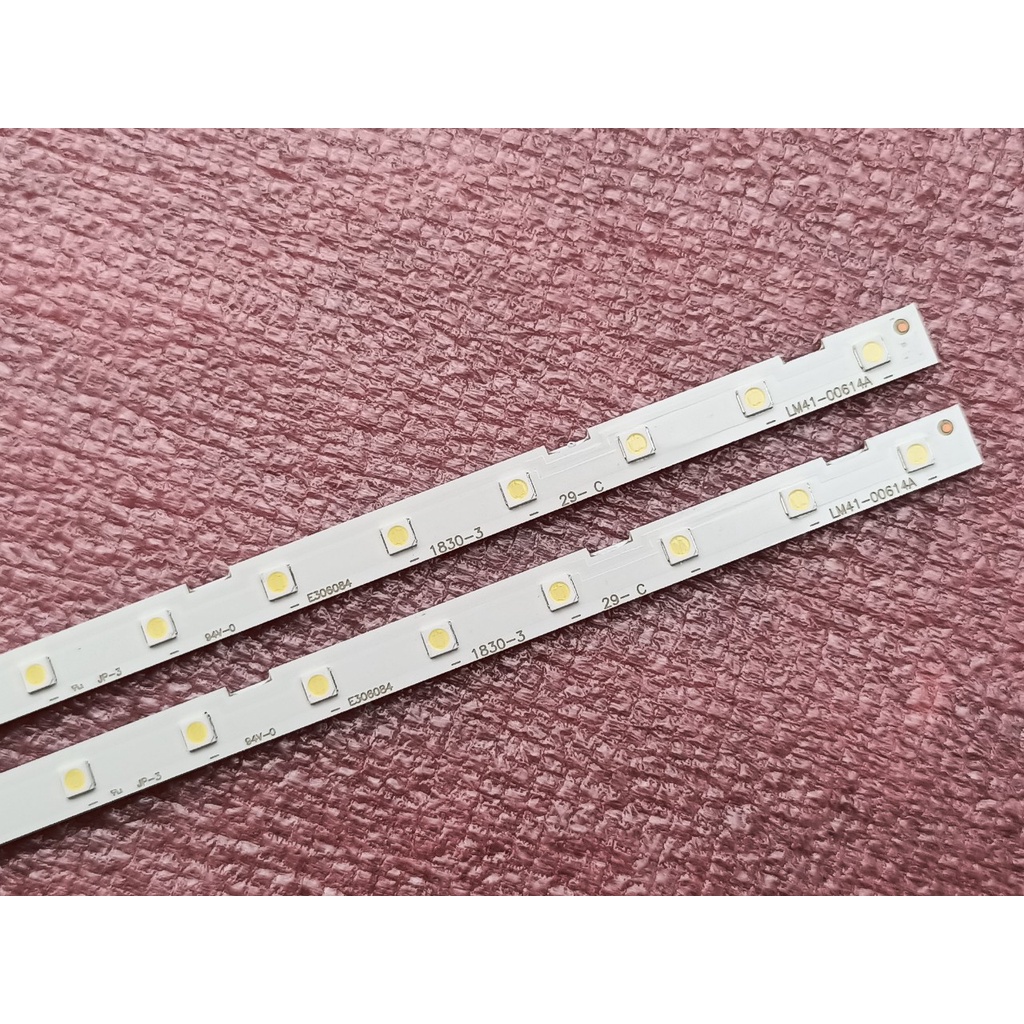 THANH LED TIVI SAMSUNG 65NU7100 65NU7300 65NU7090 65RU7200 65N5500 MỚI 100%  BỘ 2 THANH MỖI THANH 54 BÓNG 6V DÀI 70,6cm