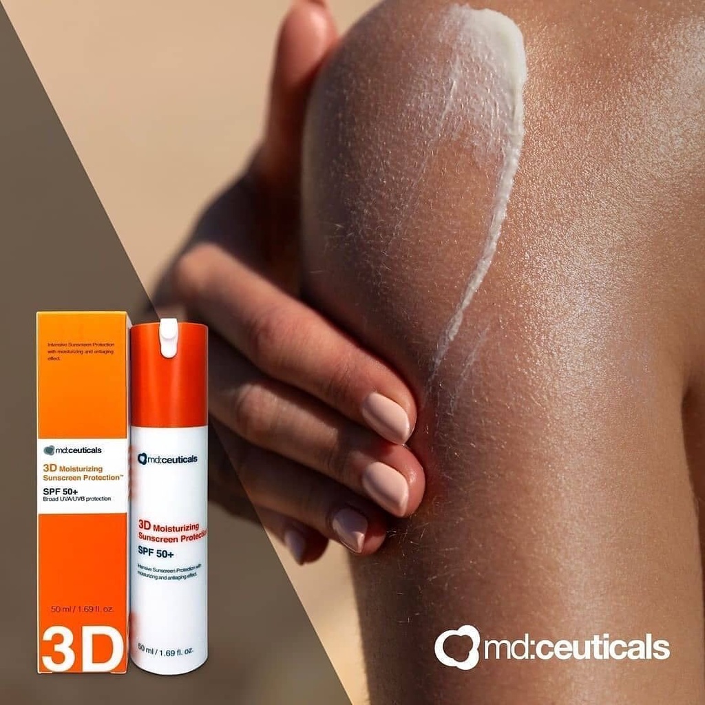 Kem chống nắng Md:Ceuticals 3D Moisturizing Sunscreen Protection SPF 50+ Md Ceuticals