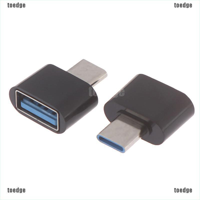 Set 2 Đầu Chuyển Đổi Từ Giác Cắm Usb Sang Giác Cắm Type-c Tiện Dụng