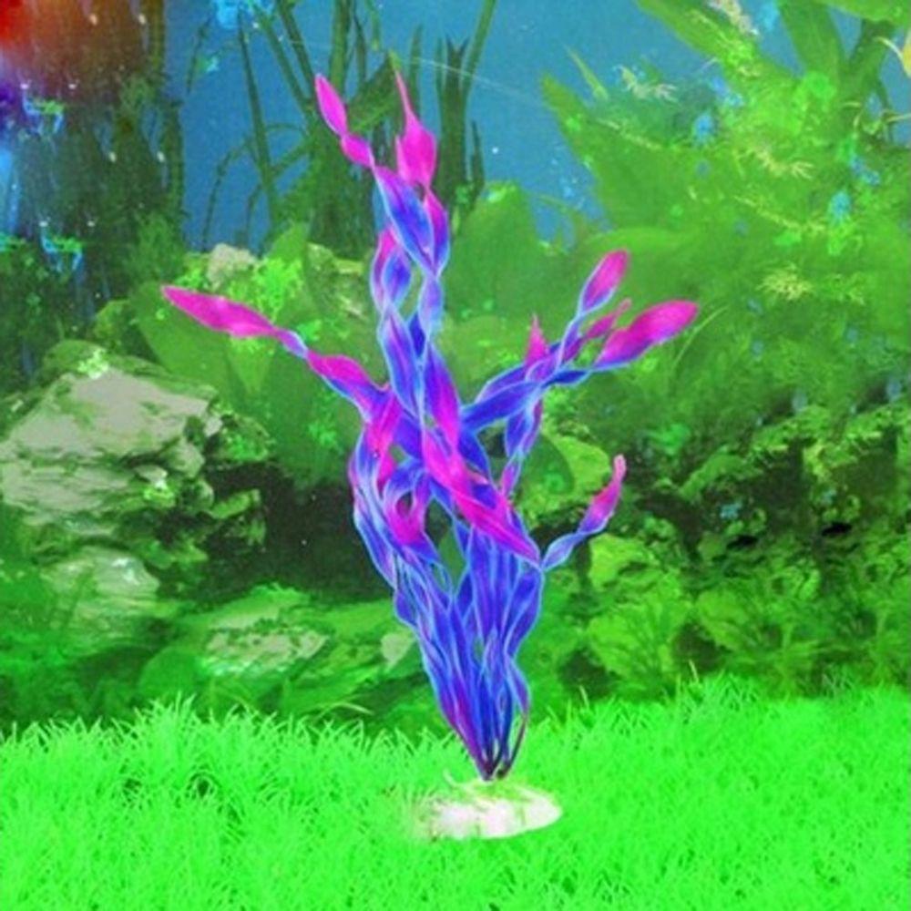 KUNHEV Cây Hoa Mẫu Đơn Nhân Tạo Trang Trí Bể Cá 30cm