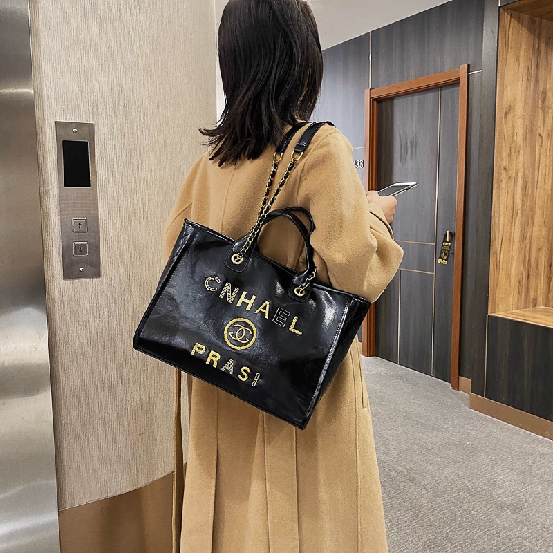 Túi xách nữ CN - túi bag book tote size lớn in chữ sang chảnh Ulzzang siêu chất ❤