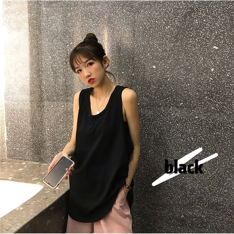 Áo Thun Nữ Thể Thao Không Tay Phong Cách Hàn Quốc Năng Động