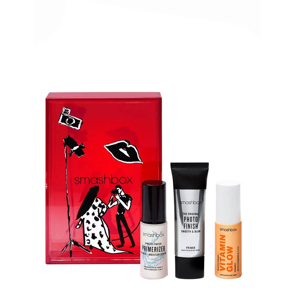Set kem lót Smashbox Photo Finish Primer Trio Set | BigBuy360 - bigbuy360.vn