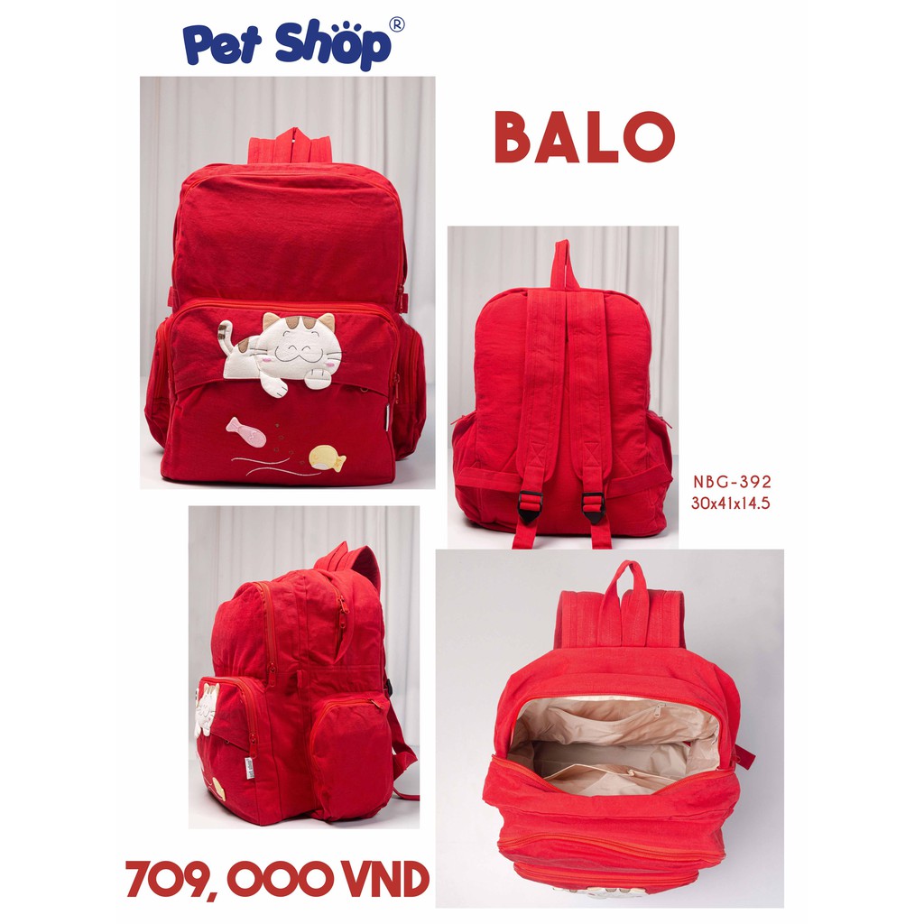 Balo người lớn PET SHOP NBG-392