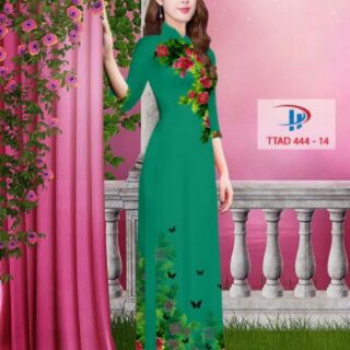 Vải áo dài hoa