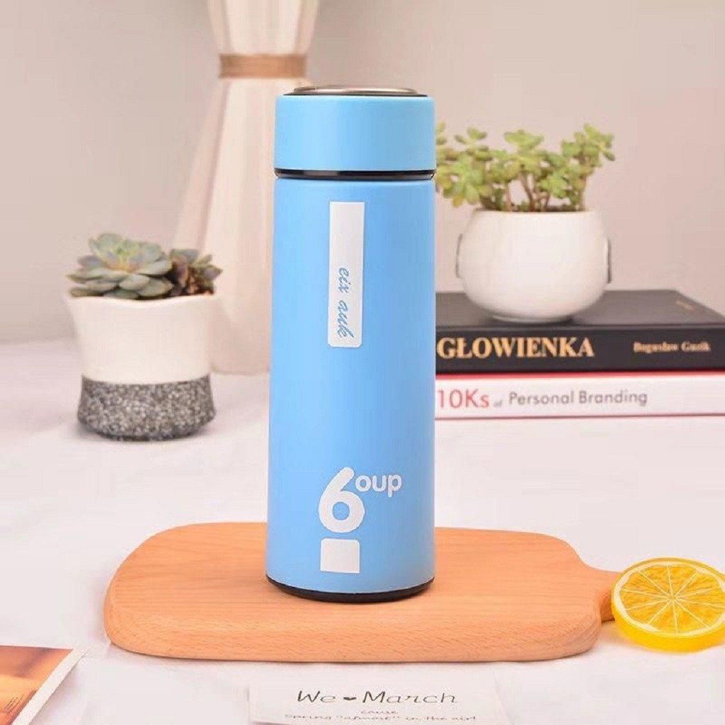 Bình Đựng Nước Lõi Thủy Tinh Bọc Nhựa Silicon 450ml