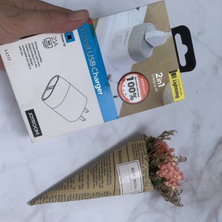 {BẢO HÀNH 1 ĐỔI 1} Củ Sạc JOYROOM 2.1A L-L117 {HÀNG CHÍNH HÃNG}