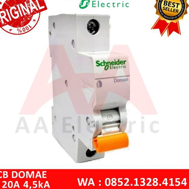 Mô Hình Xe Hơi Mcb 1p 20a 4.5ka Domae Schneider Segera Diorder Chất Lượng Cao